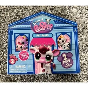 Littlest Pet Shop Series 3 Gen 7 LPS Pet Pairs Blind Box Octopus Crab Purple Paw